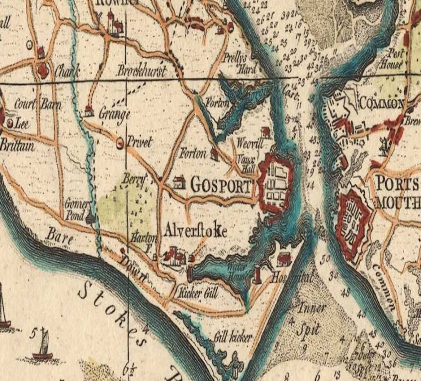 Gosport map